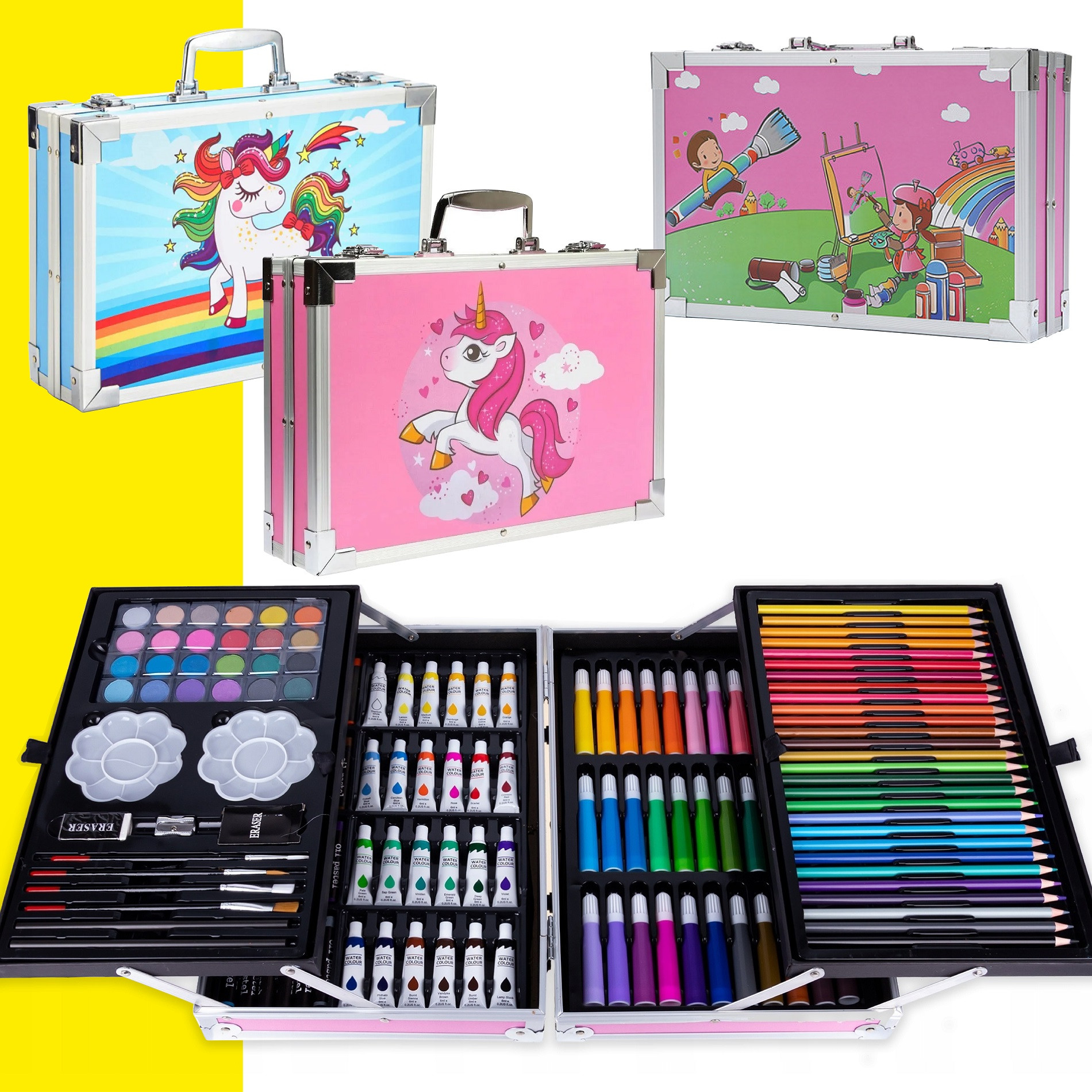 Miniatura 8 de Maletin Kit De Arte Pintura X 145 Piezas